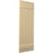 Ekena Millwork Americraft 5-Board, 2 Batten Exterior Real Wood Joined Board-n-Batten Shutters, ARW101BB518X64NTH, PR ARW101BB518X64NTH - alternate 6